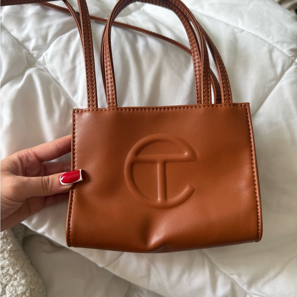 Telfar Brown Mini Bag